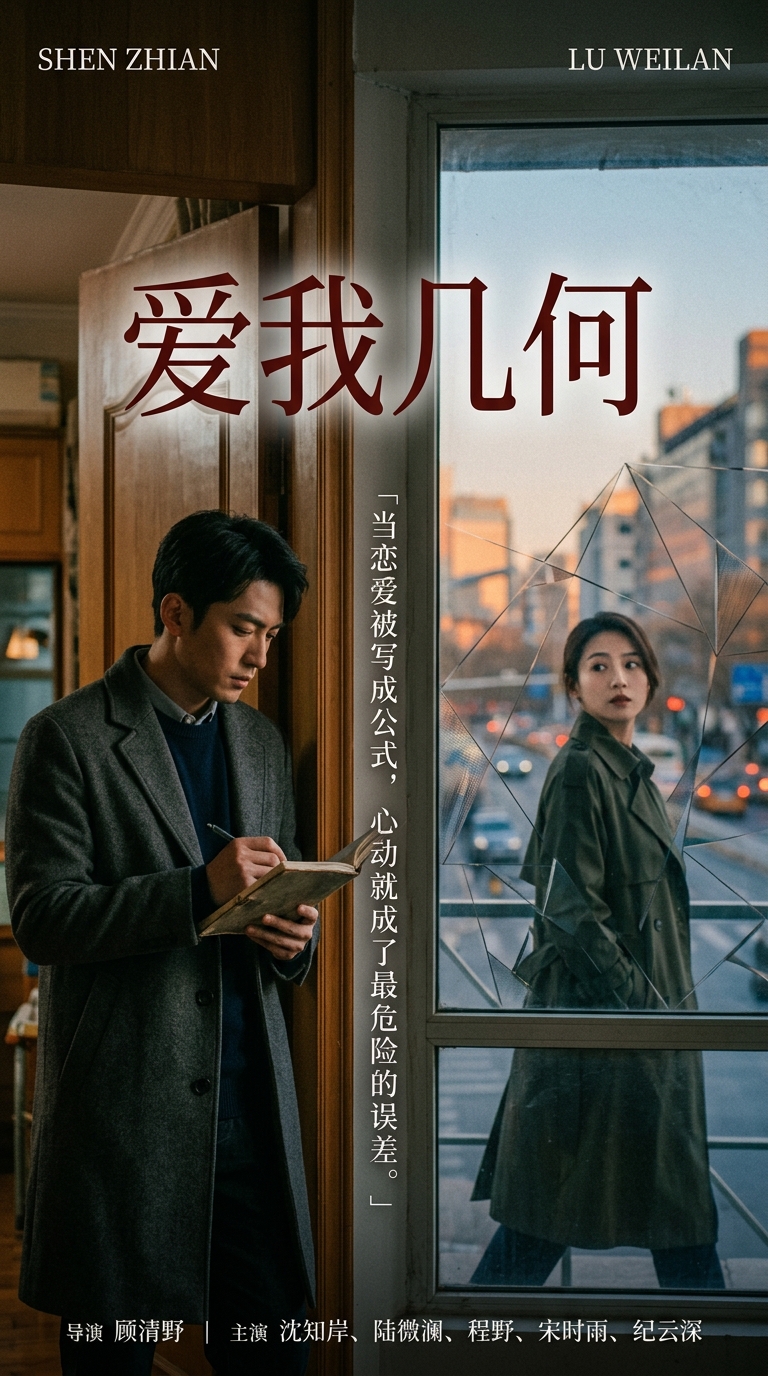 《爱我几何》主视觉海报